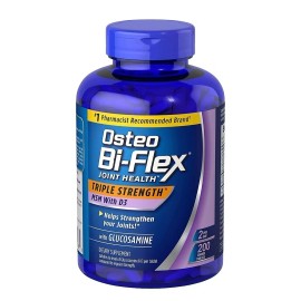 OSTEO BI-FLEX Triple Strength 200 Tablets WITH Glucosamine MSM D3 EXP 7/2026+