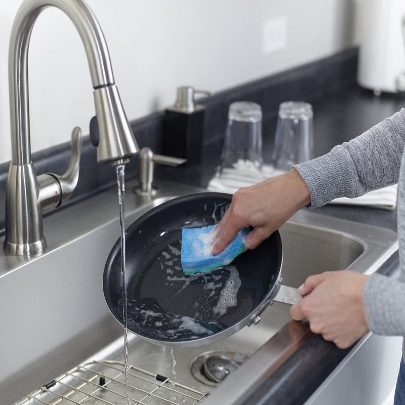 O-Cedar Scrunge Non-Scratch Scrub Sponge (Pack of 6) Multi-Use, All-Purpose,