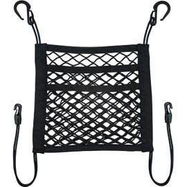 Organizador de Malla para Coche de 3 Capas,organizador para auto,Red De Carga De Malla Universal para Almacenamiento,Bolsa de Red de Almacenamiento de automóviles,Bolsa de Malla para Coche Infantil