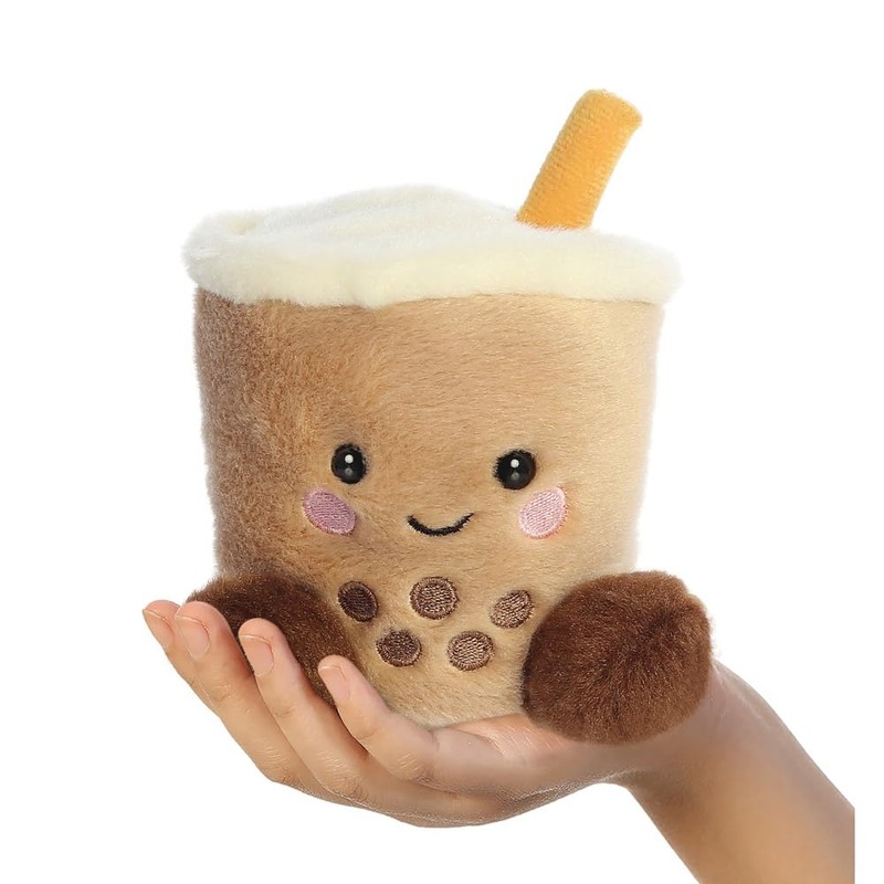 Aurora, 33687 Palm Pals Milky Tea Boba, 5In, Soft Toy,