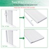 Forestchill Window Air Conditioner Side Panels, Double Layers Insulation Window