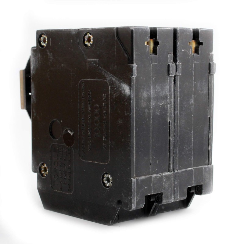 Eaton BQC220215 Quadplex Circuit Breaker, 20-Amp, 2-Pole & 15-Amp, 2-Pole,