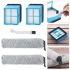 Vacuum Brush Crosswave OmniForce and Replacement Vacuum Filters, Compatible with