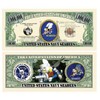 American Art Classics Seabee Million Dollar Bill in Currency Holder