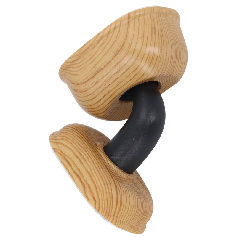 Door Stopper Non Magnetic No Drilling Windproof Wood Grain Invisible