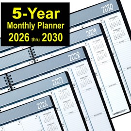 House of Doolittle 5 Year Monthly Planner House of Doolittle 2625-02 HOD262502 2026 thru 2030