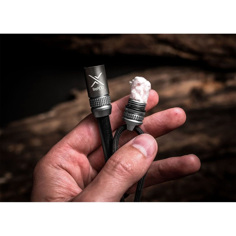 Exotac fireROD Ferrocerium Firestarter with Replaceable 5/16 in. Diameter Waterproof