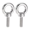 sourcingmap Lifting Eye Bolt M8 x 25mm Male Thread 304
