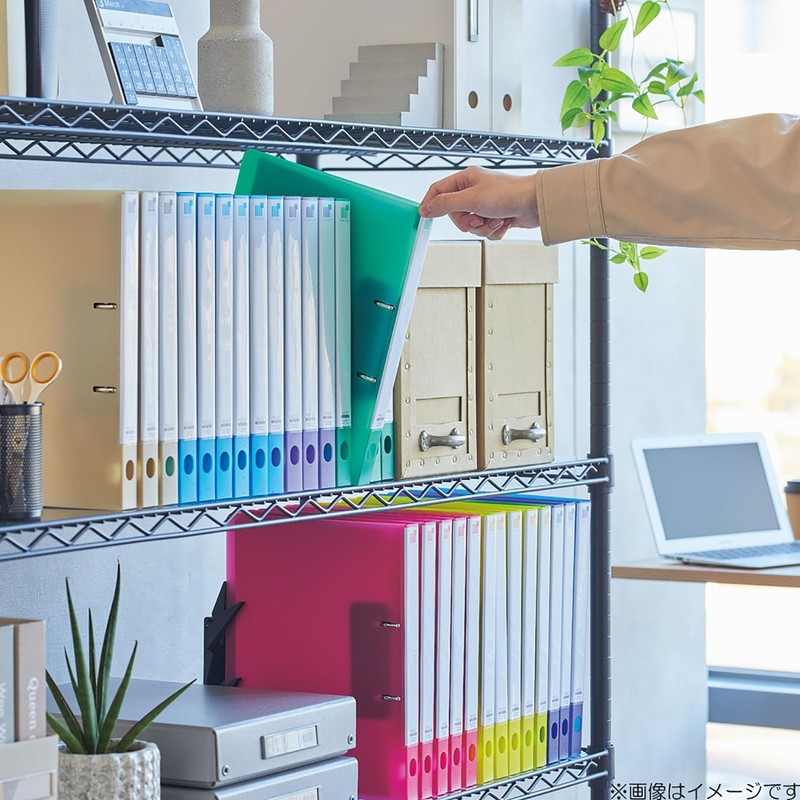 Lihit Lab CUBE FIZZ Ring File Twist Ring Smart Slim