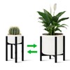 JUSTHERE Adjustable Plant Stand Indoor for 10"-16" Plant Pot, Modern