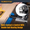 POWERTEC Thin Rip Jig for Table Saw - Sliding Guide