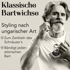 BEARDPRIDE Men's Beard Wax I Beard Wax Men I Original Beard Wax for Shaping the Moustache I Beard Wax Made of Beeswax I Beard Wax Moustache I Beard Gifts