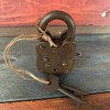 Yuma Territorial Prison Arizona Cast Iron Lock With Keys (2.5"