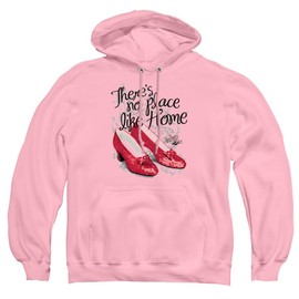 Trevco Wizard Of Oz Ruby Slippers Unisex Adult Pull-Over Hoodie, Pink, Large