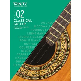 Trinity College London Classical Guitar Exam Pieces From 2020: Grade 2