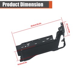 labwork Black Rear Left and Right Bumper End Driver and Passenger Side Bumper Face Bars without Auto Park Sensors Hole Replacement for F250 F350 F450 2023-2025