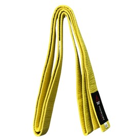 Rewon Gear Karate Martial Arts and Taekwondo Belt (Yellow, 2/240cm)