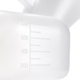 2 x Easy Care Solutions | Female Urinal Bottle - Spill-Proof | Portable | 800ml Capacity | Ideal for Travel | Camping | Bedridden & Elderly Care