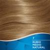 Wella Deluxe Tinte Permanente 7 Rubio Medio Natural, 207 g