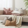 JUSPRURBET Jam Boucle Lumbar Throw Pillow Covers 12x20 inch Set