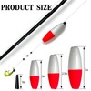 YOTO Peg Floats,Santee Cork Float for Catfih,Slip Foam Cigar Floats