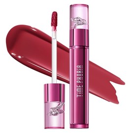 TIMEPHORIA Altera Tinte Labial Difuminador 015 Flare, Rosa Rojizo Intenso Acabado Brillante a Mate Suave, Difumina Líneas del Labio, Textura Aterciope