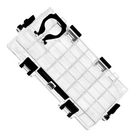 Floatdream Palette Box, Watercolour Palette, Plastic Watercolour Box, for Storing Watercolour and Gouache, Can Also Carry Oil Painting and Painting Boxes (Transparent Colour)