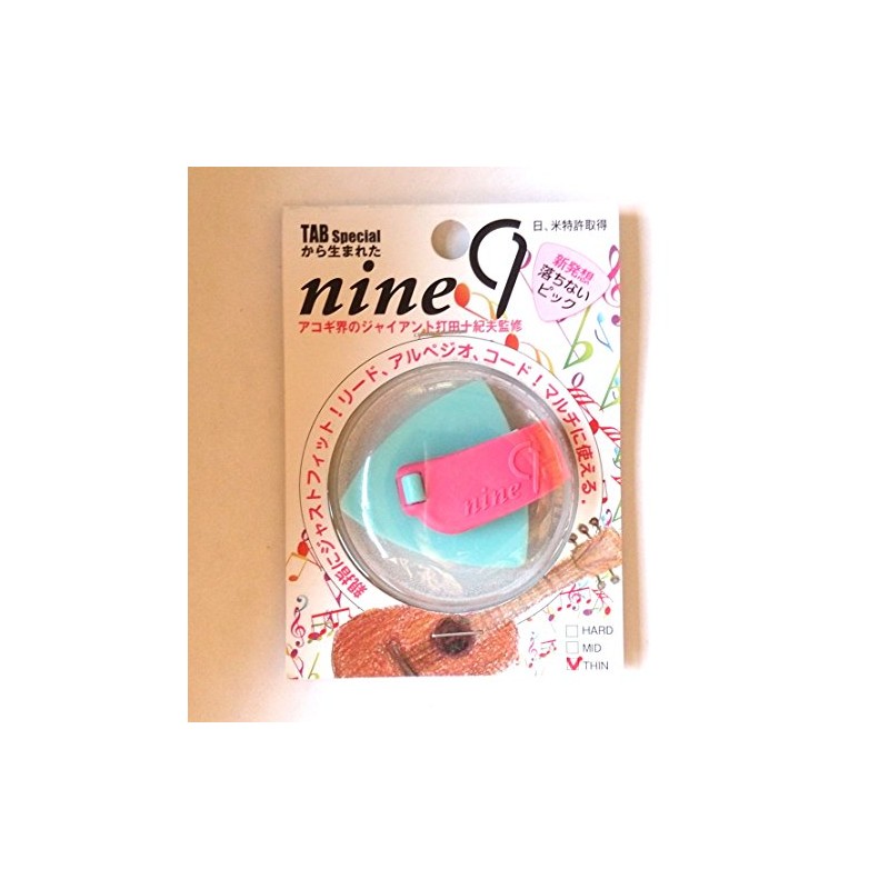 TAB Guitar Pick, Flat Pick, Nine9, Triangle ON119-LB×P (THIN)