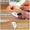 HABGP16PCS/2 Set 3 Ring Clear Binder Dividers with Tabs, 8.5
