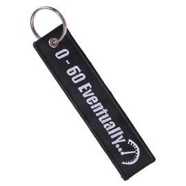 0 - 60 Eventually Speed Speedometer Funny Joke Humor Race Sport Racing Motorcycle Motorbike Biking Biker Ride Riding Car Dirtbike Motor Vehicle Motorcycling Club Keychain Key Tag Chain Fob Ring,