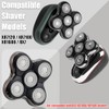 RX7 Replacement Blades Compatible Remi*gton Balder XR1600, Boss XR7120, XR7100