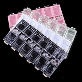 12-Slot Empty Case, Pill Box, Parts Box Click (WC20FB1) / 12칸 공케이스 약통 부품통 딸깍 (WC20FB1)