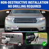 No Drill Front License Frame Compatible with Toyota Highlander 2014-2019