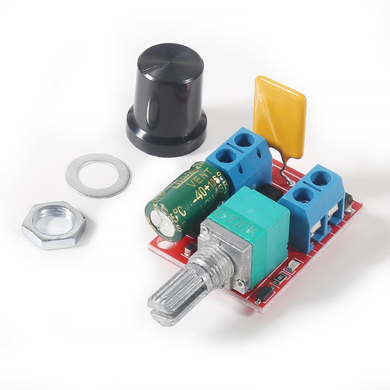 3PCS Mini 5A DC Motor PWM Speed Controller 3V 6V