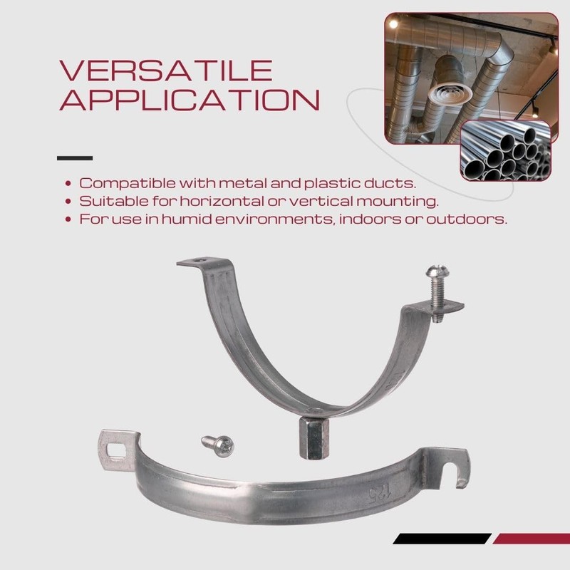 Ø 125mm / 5 inch Steel Pipe Bracket/Clamp - Suspension