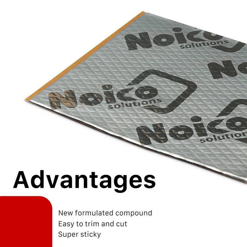 Noico 80 mil 18 sqft car Sound deadening mat, Butyl