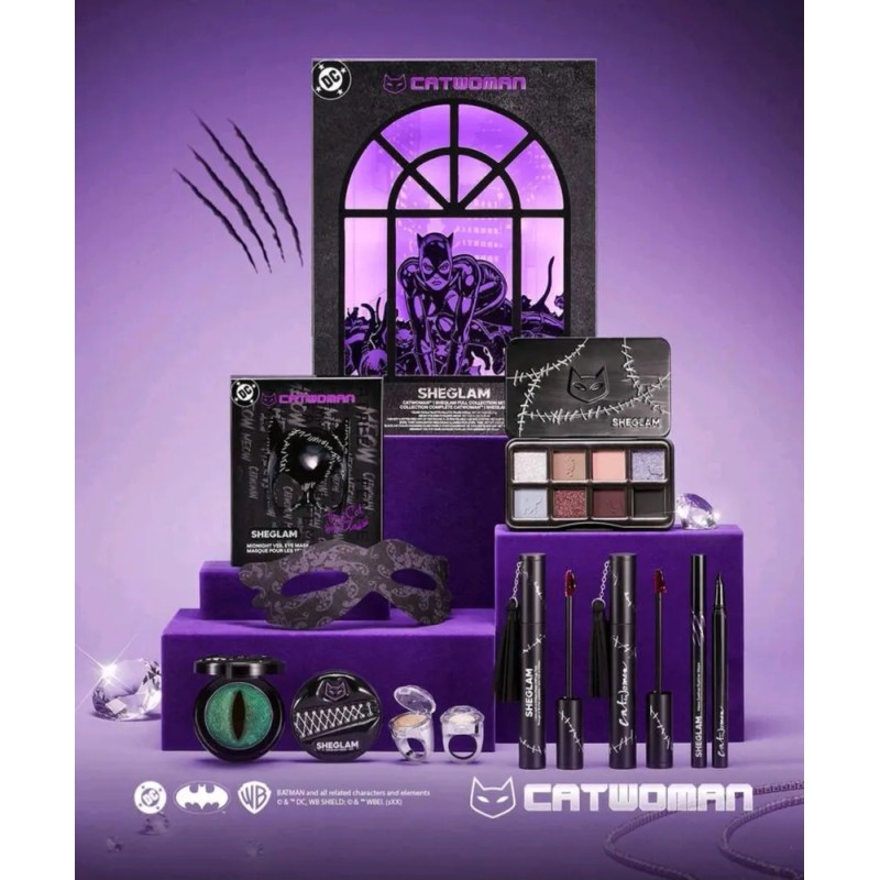 Colección Maquillaje Catwoman Sheglam