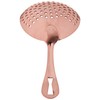 Barfly Premium Julep Strainer, Copper Plated, Stainless Steel, 16.51 x