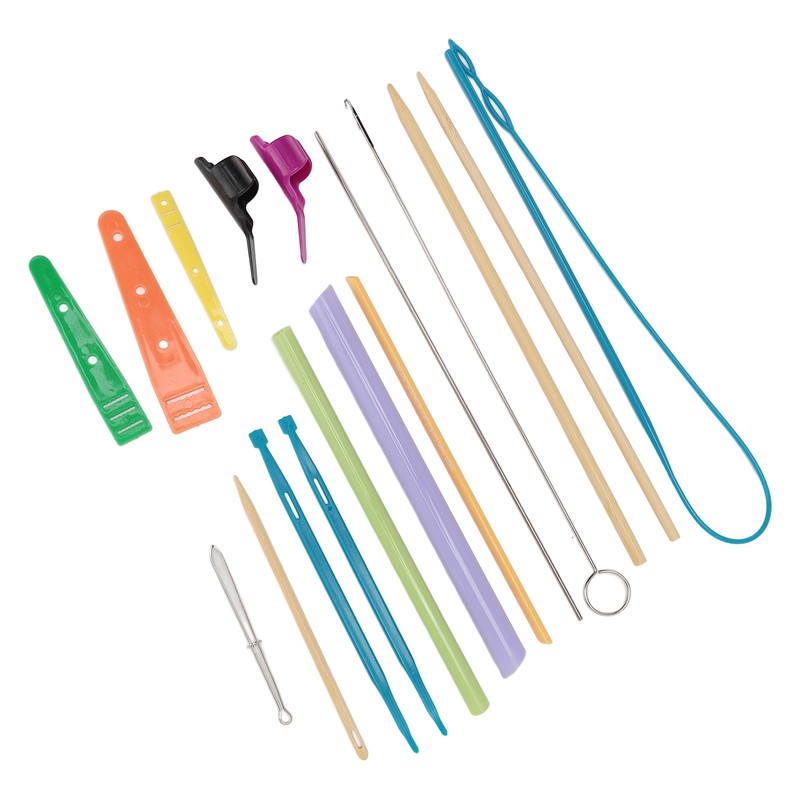 Quick Turn Fabric Set Adjustable Multifunctional Colorful Plastic Tube Turning