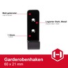 Gedotec Sandra Small Modern Coat Hook Stainless Steel Coat Hook