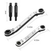 WADEO HVAC Service Wrench 2PCS, Service Wrench Hvac Tools for