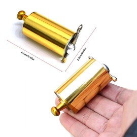 Magic Telescopic Props, Professional Portable Funny Pocket Stick, Easy to, Stainless Steel Martial Arts Metal Staff for Fun, 110cm Silver Wand with 1 included 8 * 4.5 * 3.3cm (c)