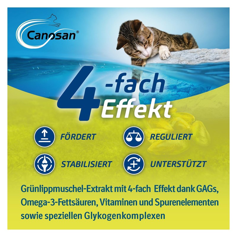 CANOSAN Chewable Tablets 3 x Pack of 30 Green-Lipped Mussel
