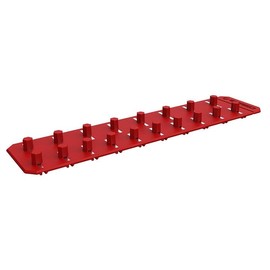 EZ RED Flexible Magnetic Double Socket Rail-RED