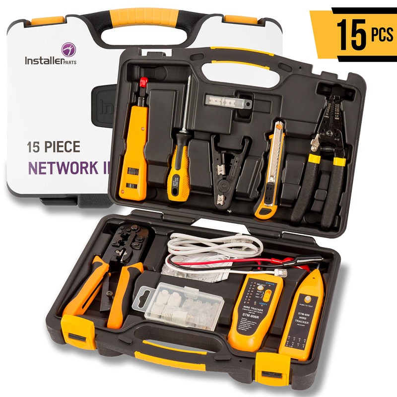 InstallerParts Professional Network Tool Kit 15 In 1 - RJ45