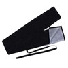 JomMart HB0306a Katana Bag, Black, Interior, White, Medium, Storage and