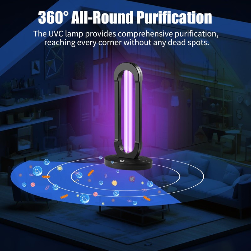Tesiplz 38W UV Light UVC Lamp | 265nm Air &