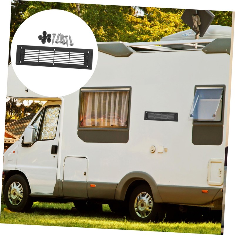 TEHAUX Rectangle Louvered Air Vent Cover for Rv Central Air