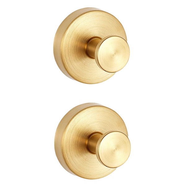 Bomeirc 2-Pack Stainless Steel Suction Hooks: No-Drill, rustproof, Holds 15