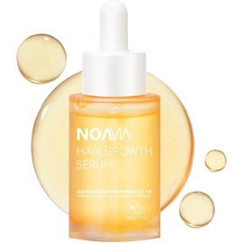 Natural Hair Repair Serum, Hair Growth Supplement for Hair Thinning, Vegan Women's Hair Treatment, Thicker Fuller Looking Hair, Gentle and Effective Hair Strengthening Products